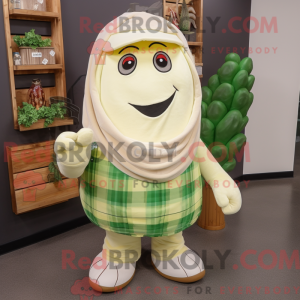 Creme Agurk máscara kostyme...