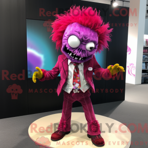 Disfraz de mascota Magenta...