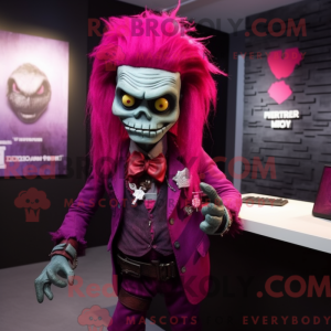 Disfraz de mascota Magenta...