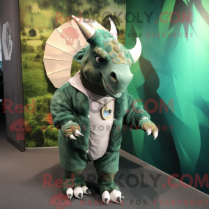 Triceratops mascottekostuum...