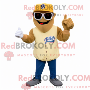 Tan Phone-maskotdraktfigur...