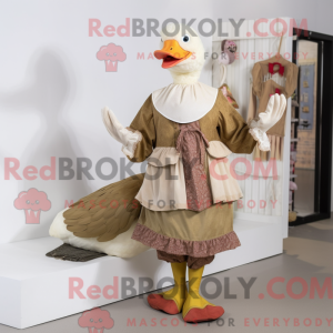 Disfraz de mascota del pato...