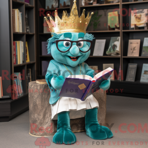Figura de máscara Teal King...