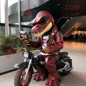 Maroon Iguanodon...