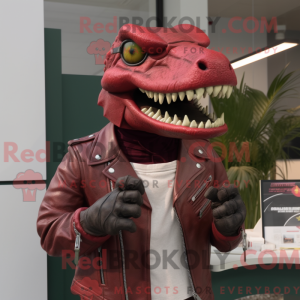 Maroon Iguanodon...
