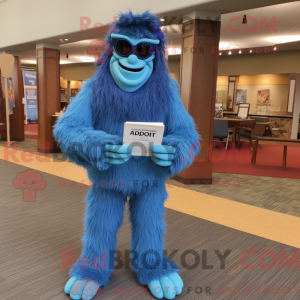 Blauw Sasquatch...