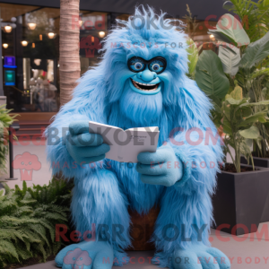 Blauw Sasquatch...