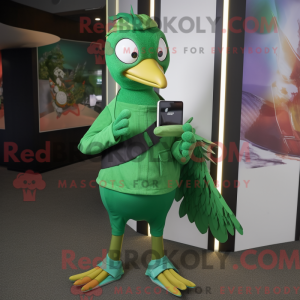 Green Pheasant mascot...