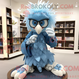 Sky Blue Harpy mascot...