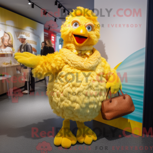 Disfraz de mascota de pollo...