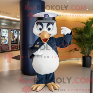 Navy Aglet mascot costume...