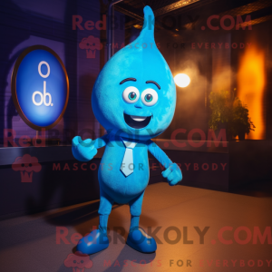 Blue Onion-mascottekostuum...