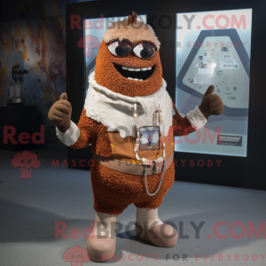 Rust Ice mascot costume...