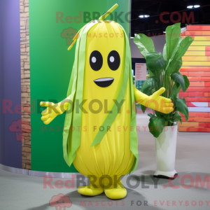 Yellow Celery mascot...