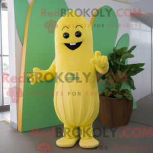 Yellow Celery mascot...