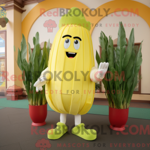 Yellow Celery mascot...