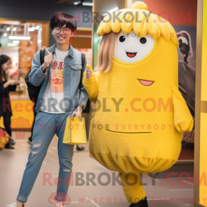 Yellow Ramen mascot costume...