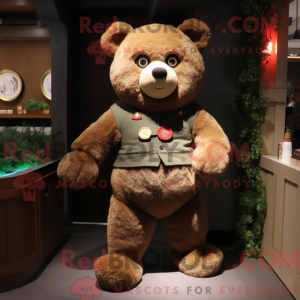 Teddy Bear mascot costume...