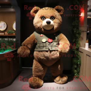 Teddy Bear maskot kostume...