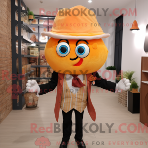 Peach Fried Calamari mascot...