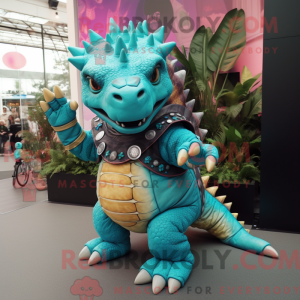 Turquoise Ankylosaurus...