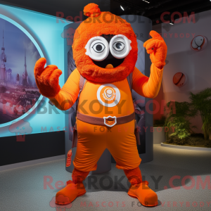 Orange Cyclops maskot...