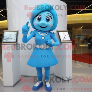 Sky Blue Armbånd maskot...