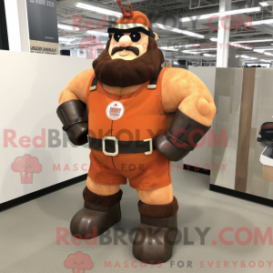 Rust Strongman mascot...