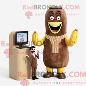 Maskottchenkostüm Brown Baa...