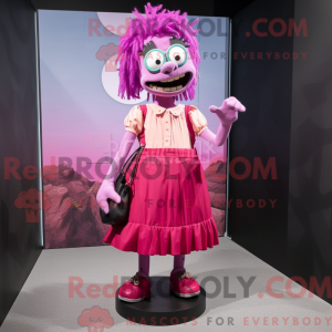 Figura de máscara de zumbi...