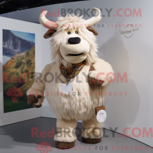 Costume de mascotte de yak...