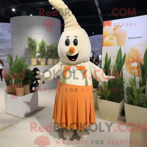 Mascotte de personnage de...