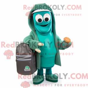 Teal Pesto Pasta mascot...