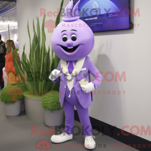 Lavender Onion mascot...