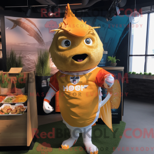Gold Fish Tacos maskot...