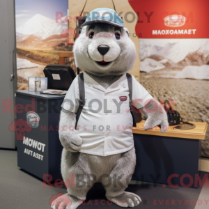 Silver Marmot mascot...