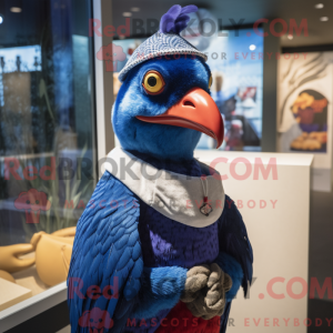 Blue Pheasant mascot...