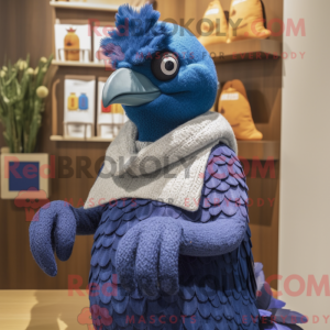 Blue Pheasant mascot...