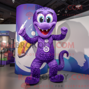 Purple Python mascot...