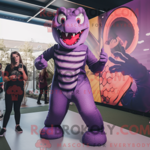Purple Python mascot...