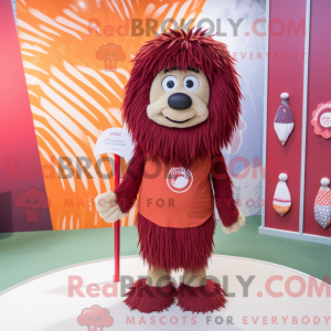 Personaggio mascotte Maroon...