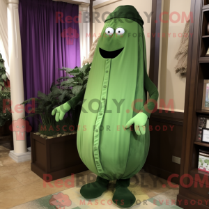 Green Eggplant mascot...