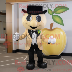 Tan Apple mascottekostuum...