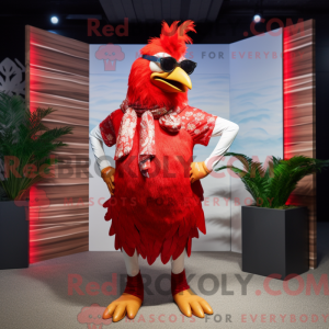 Maskottchenkostüm Roter...