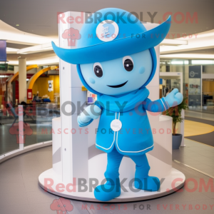 Sky Blue Gyro mascot...