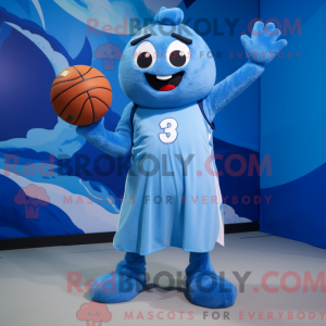 Blauwe Basketball...