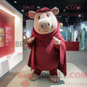 Disfraz de mascota Maroon...