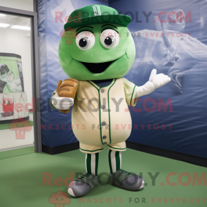 Green Green Bean mascot...