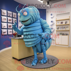 Himmelblå Trilobite máscara...