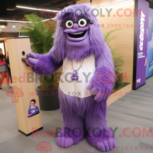 Paars Sasquatch...